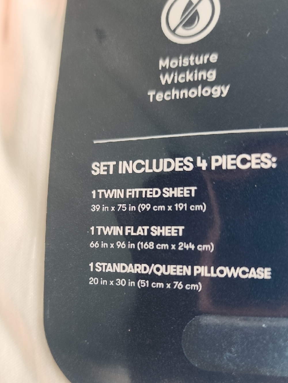 Serta PerfectSleeper ProChill Twin Sheet Set - White - Picture 6 of 8